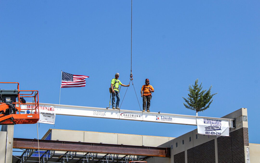 LPS Celebrates Topping Out Milestone