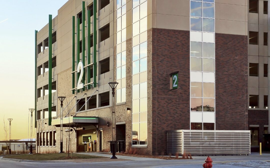 City of Lincoln Parking Garage Green 2